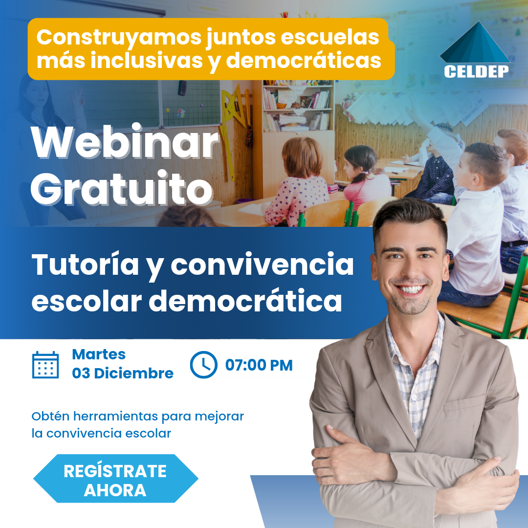 Webinar Plan De Convivencia Y Tutoría Celdep